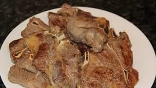Рeбрышки, тушенные в собственном соку. Блюда из мяса