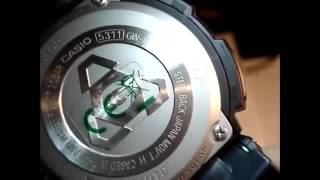 Подсветка и задняя крышка Casio G-Shock Авиаторы GW-A1100-1A3ER