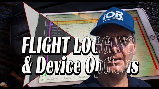 How I FLY with an Electronic Flight Plan EFB | Flight Logging + Ipad + Nav-Device Mounting