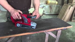 Ленточная шлифмашинка Einhell RT BS 75 Обзор