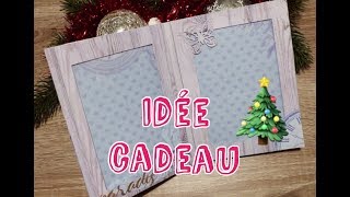 Idée cadeau Scrap :  cadre-photos