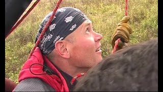Сказочный  полет на воздушном шаре! Жесткая посадка от первого лица!