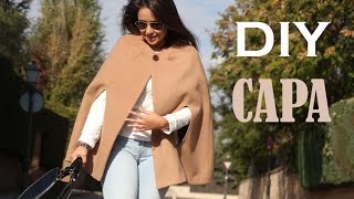 DIY Costura cómo hacer abrigo capa (patrones gratis)