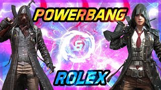 POWERBANG & ROLEX = DEADLY DUO IN PUBG MOBILE