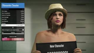 GTA ONLINE Создание красивого женского персонажа(Часть Вторая)