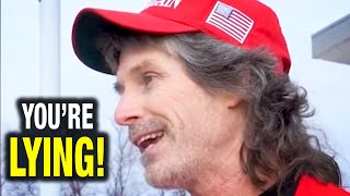 MAGA Clown QUITS Interview After Getting Humiliated