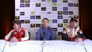 Neal Bates, Michael Boaden and Brett Middleton Press Conference - 2012 ECB Rally Calder