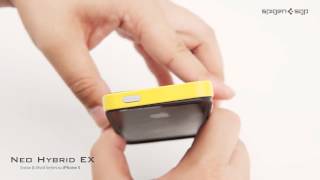 Бампер SGP Neo Hybrid для iPhone 5/5S. Бампер СГП для Айфона 5