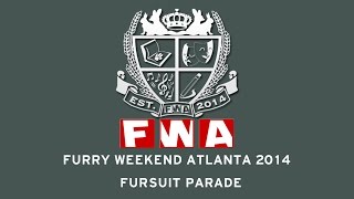 Fursuit Parade - FWA 2014