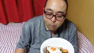 コロッケ　チキンナゲット　栗コロッケ　目玉焼き　赤飯丼