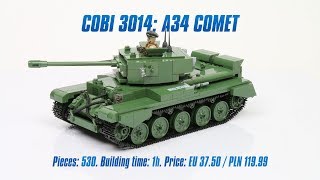 [COBI 3014] A34 Comet review & speed build