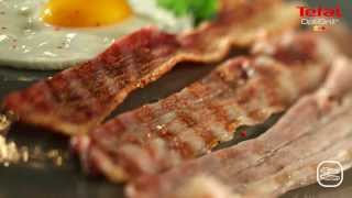 Описание программ Tefal Optigrill программа Бекон / Bacon Programme