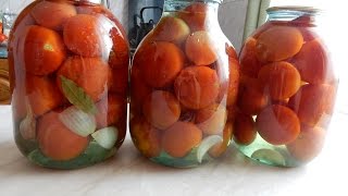 Заготовки на зиму маринованные помидоры с лимонной кислотой и гвоздикой