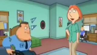 Lois smells joes feet but in colour