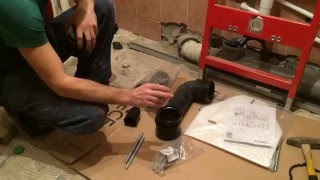 Как установить инсталляцию / подвесной унитаз