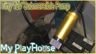 Tiny 12V Submersible Pump for Water, Oil and Diesel - 301