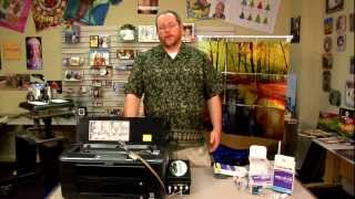 Epson WF 7010 Install Quick Connect System - CIS for SubliJet Inks -