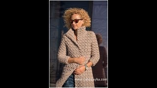 Кофты, Кардиганы, Вязанные Спицами 2019 / Sweatshirts Cardigans Knitted Knitting Needles