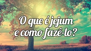 O JEJUM QUE DEUS APROVA COM PASTOR CHICO CHAGAS