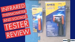 Harbor Freight Ames Non-Contact Infrared Thermometer Review & Comparison Test