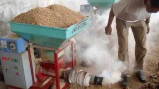 sawdust / ricehusk briquete making machine