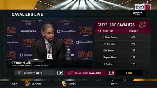 Ty Lue challenged LeBron James at halftime, James responded with a 4th quarter for the ages