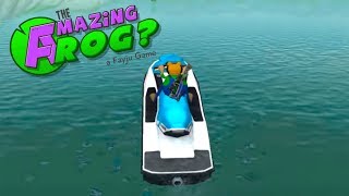 УДИВИТЕЛЬНАЯ ЛЯГУШКА против МЕГАЛОДОНА все лягушки стали акулами AMAZING FROG #5 Game For kids