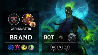 Brand Bot vs Senna - EUW Grandmaster Patch 10.1