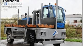 Вилочный погрузчик с боковой загрузкой 10 тонн - Baumann GS 100/16-15/40 - автопогрузчик 10 тонн