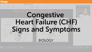 Congestive Heart Failure (CHF)-Signs and Symptoms | Biology | Chegg Tutors