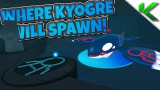 WHERE KYOGRE WILL SPAWN IN BRICK BRONZE! - Pokemon Brick Bronze