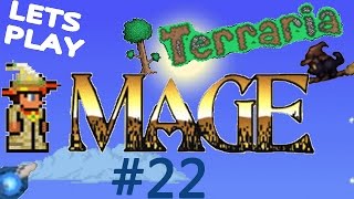 Terraria 1.2.4.1 Mage Class Playthrough Part 22!: CHLOROPHYTE ARMOR!
