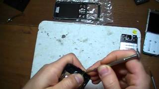 Nokia 6300 замена корпуса, микрофона, и микросхемы