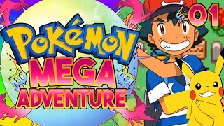 Pokemon Mega Adventure Fan Game Part 1 Ash Ketchum Gameplay Walkthrough