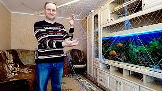 Как Сделать Ромборамный Рыболовный Экран  ! Секрет посадки!