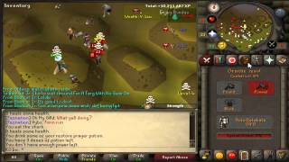 Runescape 2007 | KO Inc Pk Video #6 | 1 Defence Gmaul Pure