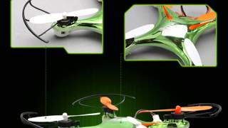 HT F803 RC Quadcopter of 6 Axis Gyro