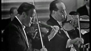 Yehudi Menuhin & David Oistrakh - Bach Double Violin Concerto in D minor - BWV 1043 - Vivace