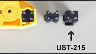 UST Coaxial Cable and Telephone Cable Stripping Tools by Jonard Industries