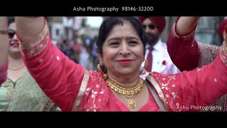 HIGHLIGHT WEDDING SIKH FAMILY  HARSANGEET WEDS NAINDEEP ...ASHU PHOTOGRAPHY 9814632200