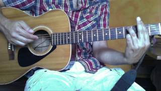 ‪How to REALLY play Yesterday on guitar Lesson Tutorial‬