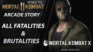Road to MK11 | Mortal Kombat XL | Arcade Story Mode "Jason Vorhees | CenterStrain01