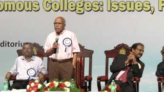 Dr. B.M.Hegde , Former VC talk  - Mangalore University on 20th and 21st Nov 2015.