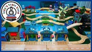 Thomas and Friends! DAD BUILDS A MYSTERY BAG TRACK! Fun Toy Trains for Kids!