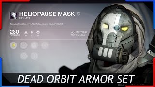 Destiny Full Heliopause Hunter Armor Set (Dead Orbit)