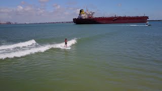 CRAZY NOVELTY TANKER WAVES  | JAMIE O'BRIEN