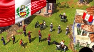 Perú Age of Empires 3 Wars of Liberty gameplay ES Online