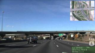 I-25 North (CO), Denver Metro South & Central, Exit 194 - Exit 217