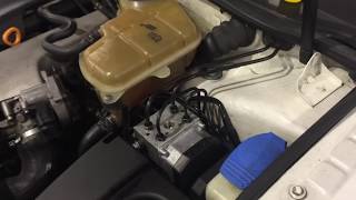 ABS Brake Bleeding VW B5 Passat