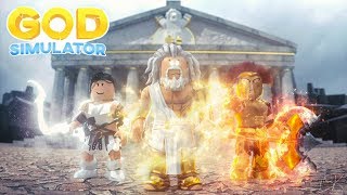 GOD SIMULATOR - GUIA BASICA ROBLOX ESPAÑOL Y COMO SUBIR DE NIVEL RAPIDO